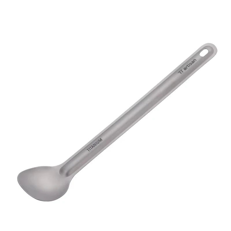 Titanium Spork — Ultralight Long Handle